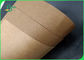袋の設計のためのMOQ 1のヤード0.3mm 0.55mm繊維によって着色される洗濯できるクラフト紙